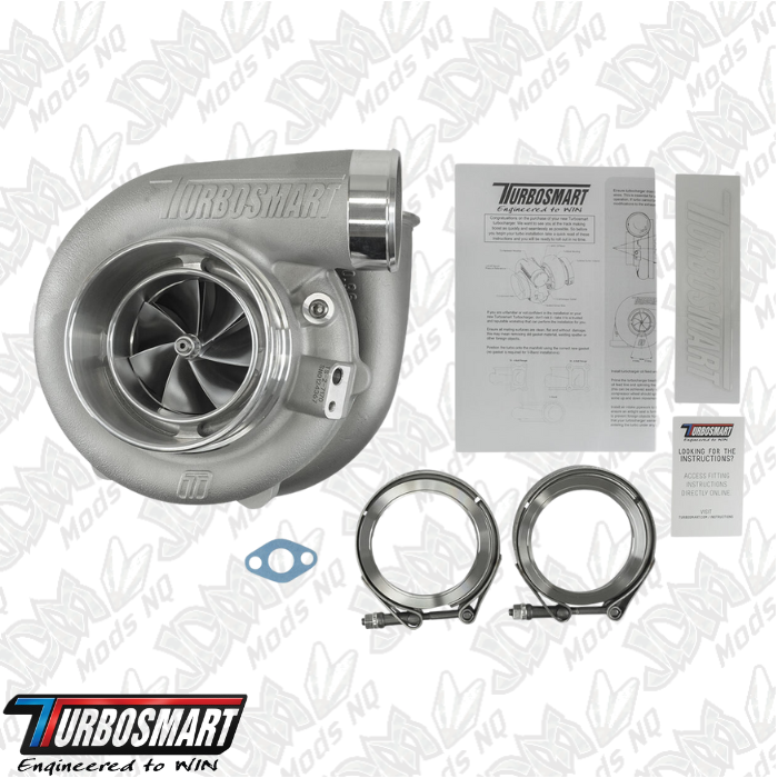 TS-2 Performance Turbocharger (Water Cooled) 7170 (Kompact) V-Band 0.96AR Externally Wastegated TS-2-7170B-VB096E