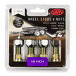 SAAS Trailer Wheel Studs and Nuts 1/2 UNF 5 Pack TWS16115 - view 1