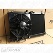 Mitsubishi Evolution 7-8-9 Full Alloy Performance Radiator, Custom Fan Shroud & 13
