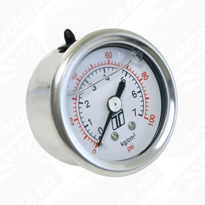 Turbosmart Gauge 0-100psi - Liquid Filled Suit FPR & OPR Series TS-0402-2023