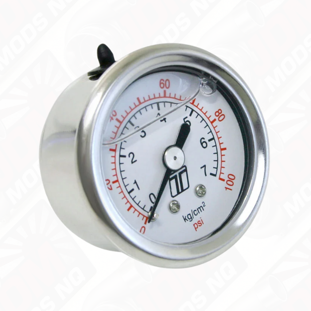 Turbosmart Gauge 0-100psi - Liquid Filled Suit FPR & OPR Series TS-0402-2023