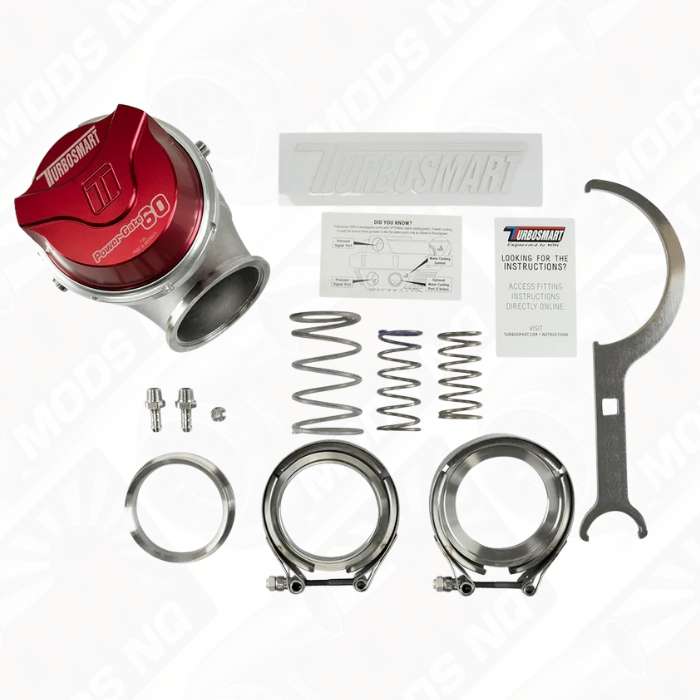 Turbosmart GenV PowerGate60 14psi External Wastegate (Red) TS-0555-1014