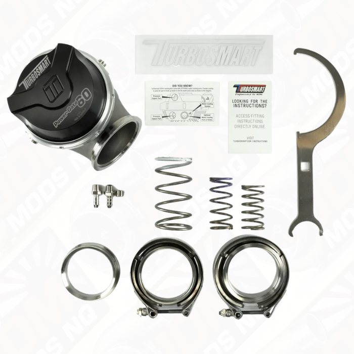 Turbosmart GenV PowerGate60 7psi External Wastegate (Black) TS-0555-1002