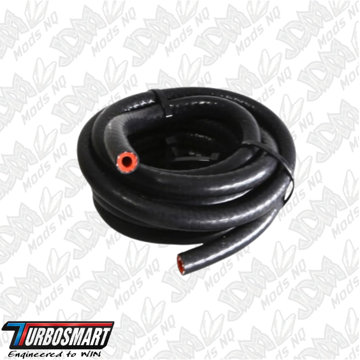 Turbosmart 3m x 6mm Vac Tube Reinforced - Black "less flexible"