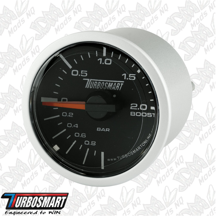 Turbosmart Boost Gauge 0-2 BAR 52mm – 2 1/16″ TS-0101-2025