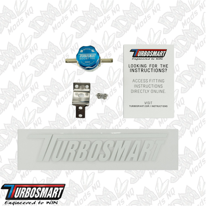 Turbosmart Boost Tee Manual Boost Controller (Blue)