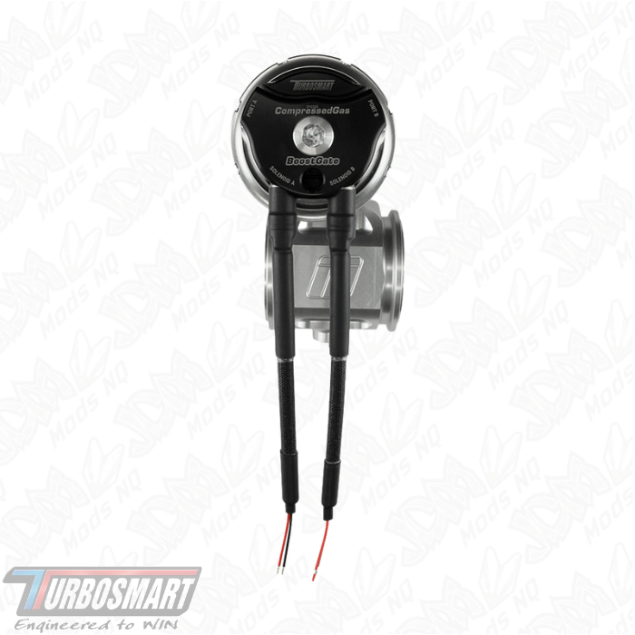 Turbosmart Compressed Gas BoostGate50 7PSI Black – Inbuilt Solenoids (Control In Cap CO2 Boost Control)