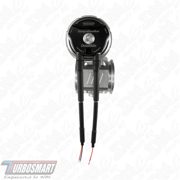 Turbosmart Compressed Gas BoostGate50 7PSI Black – Inbuilt Solenoids (Control In Cap CO2 Boost Control)