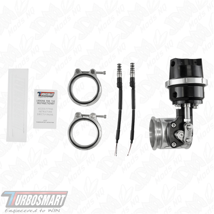 Turbosmart Compressed Gas BoostGate50 7PSI Black – Inbuilt Solenoids (Control In Cap CO2 Boost Control)