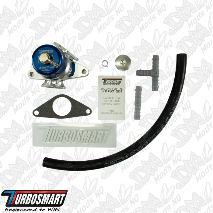 Turbosmart Dual Port Subaru - Blue TS-0205-1015