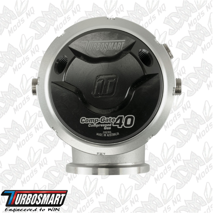 Turbosmart GenV CompGate40CG ‘Compressed Gas’ 5psi External Wastegate (Black) TS-0552-1202