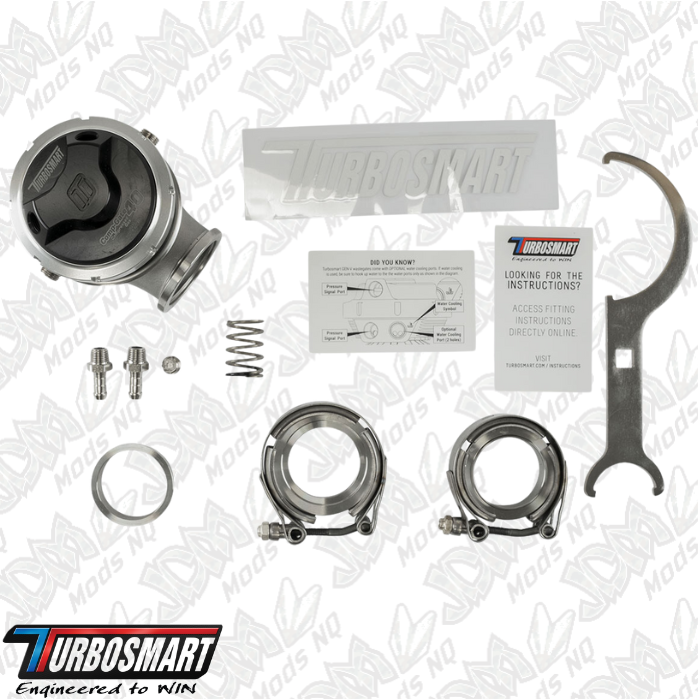Turbosmart GenV CompGate40CG ‘Compressed Gas’ 5psi External Wastegate (Black) TS-0552-1202