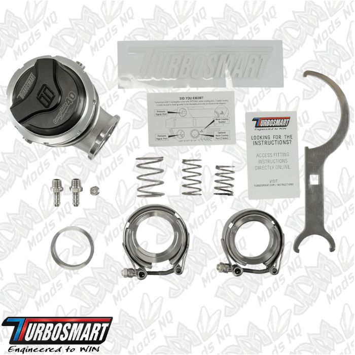 Turbosmart GenV CompGate40M ‘Motorsport’ 14psi External Wastegate (Black) TS-0552-1102