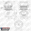 Turbosmart GenV CompGate40M ‘Motorsport’ 14psi External Wastegate (Black) TS-0552-1102