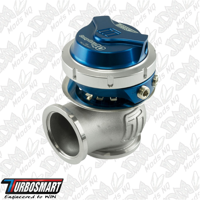 Turbosmart GenV CompGate40 14psi External Wastegate (Blue) TS-0552-1011
