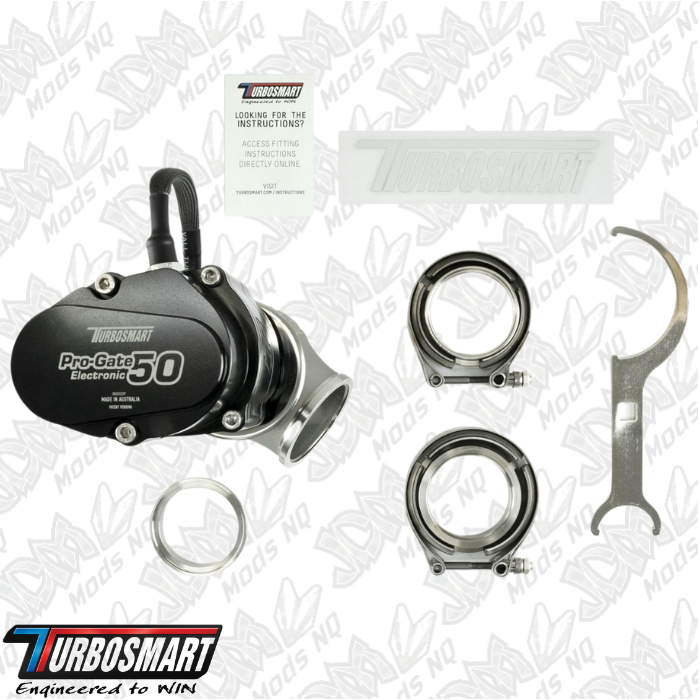 Turbosmart GenV Electronic ProGate50 Electronic External Wastegate TS-0554-1502