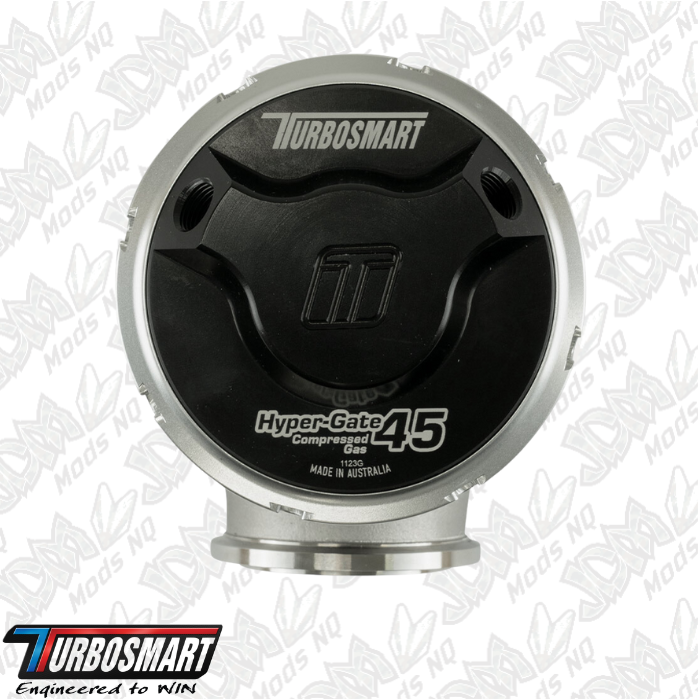 Turbosmart GenV HyperGate45CG ‘Compressed Gas’ 5psi External Wastegate (Black)
