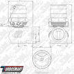 Turbosmart GenV HyperGate45HP ‘High Pressure’ 35psi External Wastegate (Black) TS-0553-1312