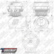 Turbosmart GenV HyperGate45M ‘Motorsport’ 14psi External Wastegate (Black) TS-0553-1102