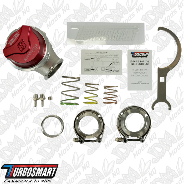 Turbosmart GenV HyperGate45 14psi External Wastegate (Red)