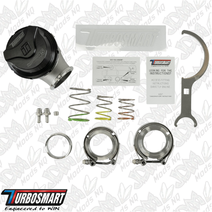 Turbosmart GenV HyperGate45 14psi External Wastegate (Sleeper)
