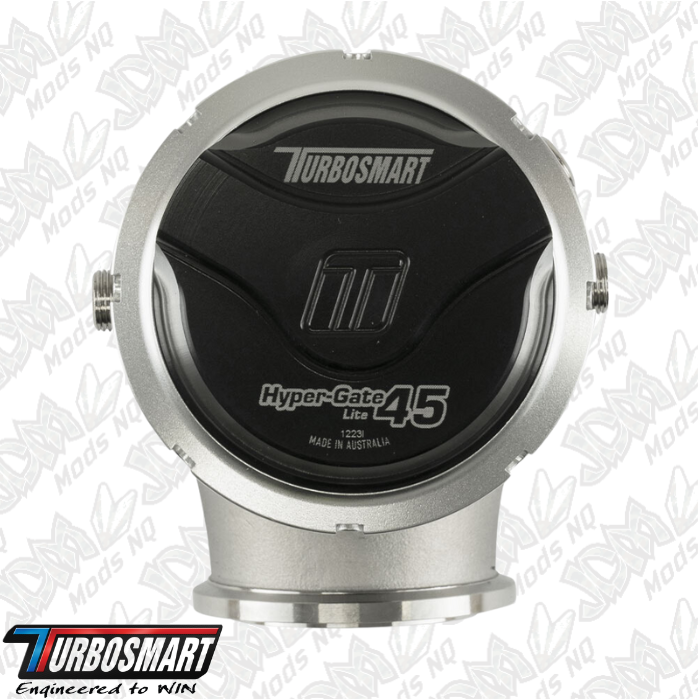 Turbosmart GenV Hypergate45-Lite 14psi External Wastegate (Black) TS-0553-1612