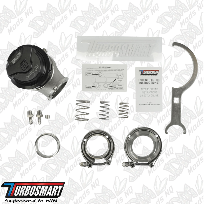 Turbosmart GenV Hypergate45-Lite 14psi External Wastegate (Sleeper) TS-0553-1615
