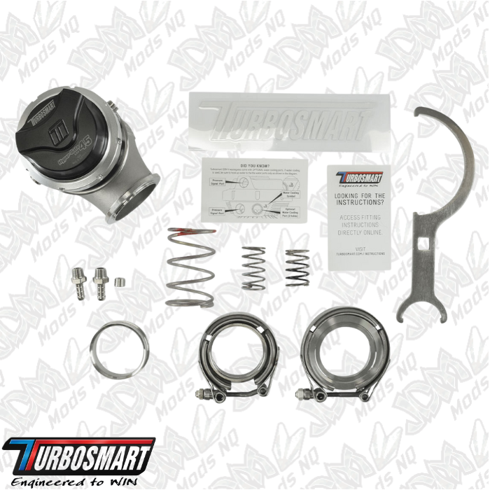 Turbosmart GenV Hypergate45-Lite 7psi External Wastegate (Black) TS-0553-1602