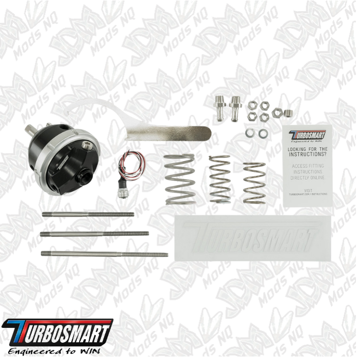 Turbosmart GenV IWG (Twin Port) Wastegate Actuator Suit BorgWarner EFR With Position Sensor 14psi TS-0620-4014