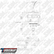 Turbosmart GenV IWG (Twin Port) Wastegate Actuator Suit BorgWarner EFR With Position Sensor 14psi TS-0620-4014