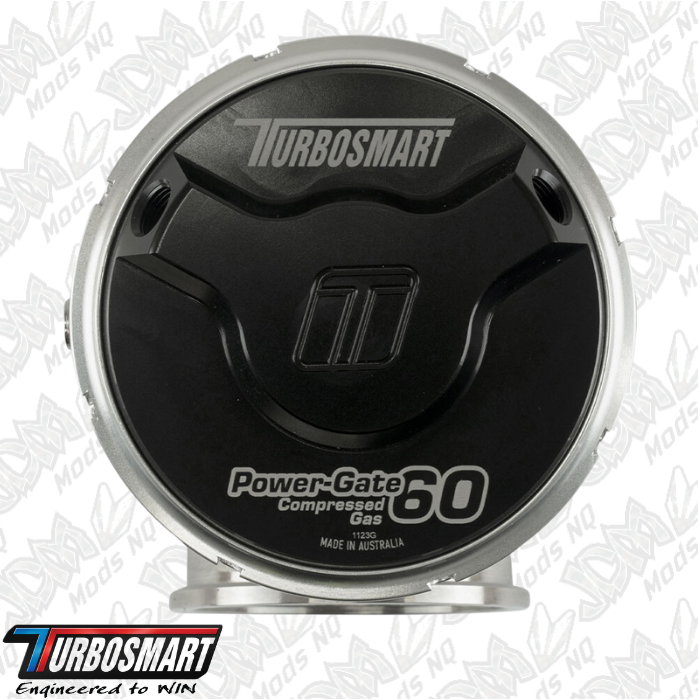 Turbosmart GenV PowerGate60CG ‘Compressed Gas’ 5psi External Wastegate (Black) TS-0555-1202