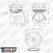 Turbosmart GenV PowerGate60CG ‘Compressed Gas’ 5psi External Wastegate (Black) TS-0555-1202