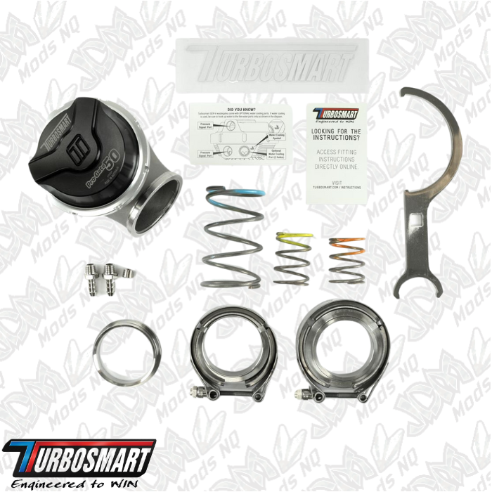 Turbosmart GenV ProGate50 14psi External Wastegate (Black) TS-0554-1012