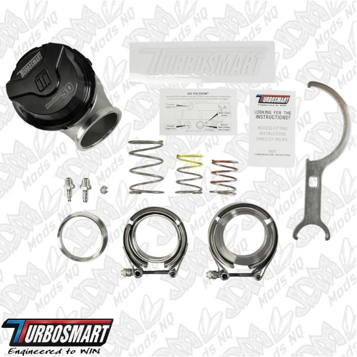 Turbosmart GenV ProGate50 14psi External Wastegate (Sleeper) TS-0554-1015