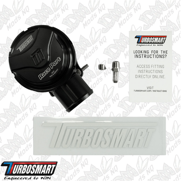 Turbosmart GenV RacePort Plumback Valve (Sleeper) Female Flange TS-0204-1425