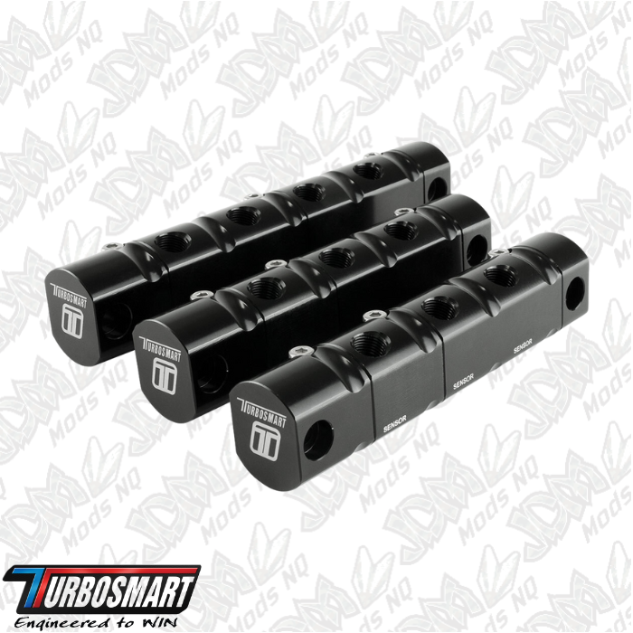 Turbosmart Modular Combo Block (4 Port & 2 Channel) 1/8NPT TS-0704-1301