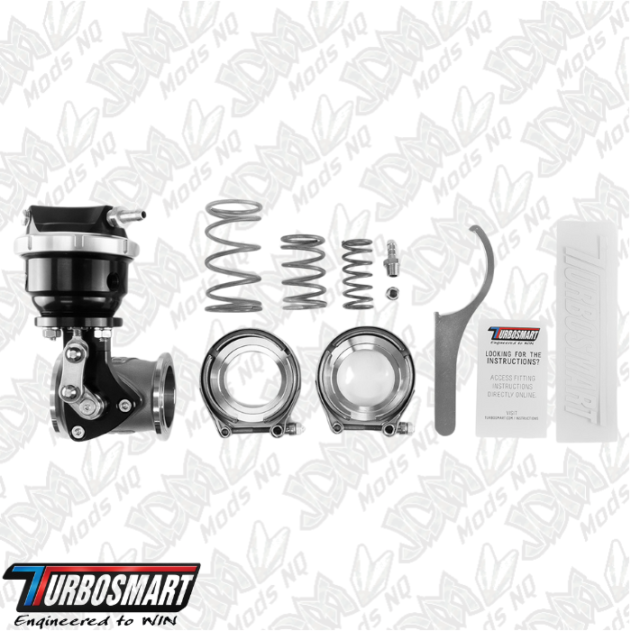 Turbosmart PSG40 Pneumatic Straight Gate 6psi Black TS-0563-1762