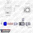 Turbosmart Plumb Back Uni 38mm-Black TS-0205-1272