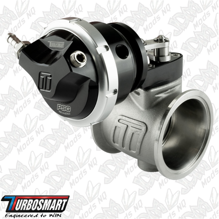 Turbosmart Pneumatic StraightGate50 6psi External Wastegate (Black) TS-0565-1762
