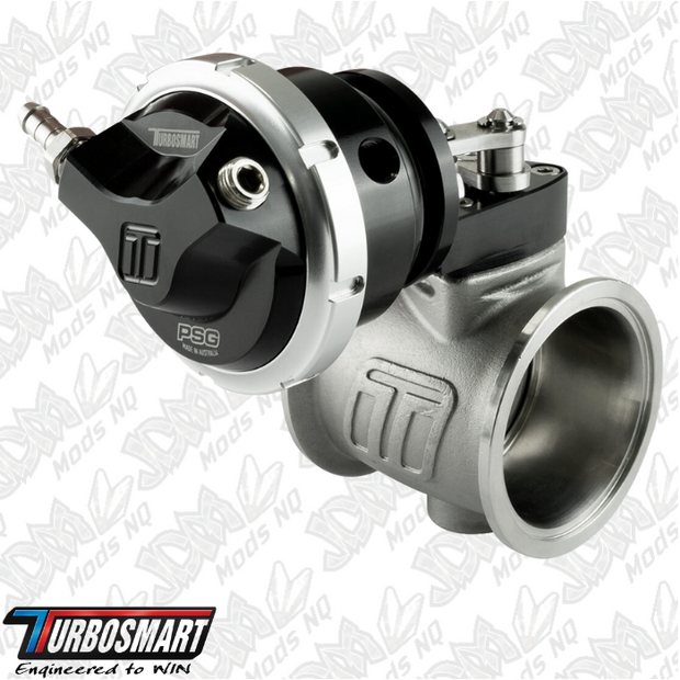 Turbosmart Pneumatic StraightGate50 6psi External Wastegate (Black) TS-0565-1762
