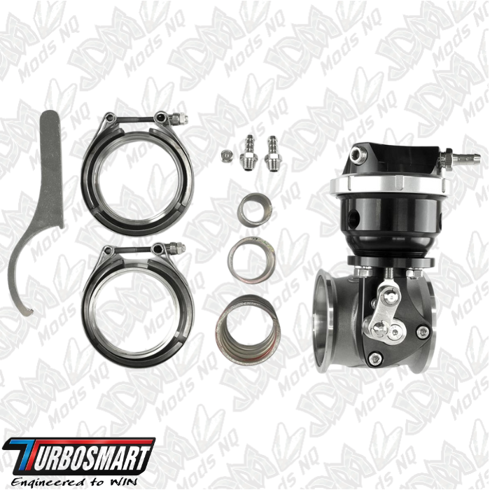 Turbosmart Pneumatic StraightGate50 6psi External Wastegate (Black) TS-0565-1762