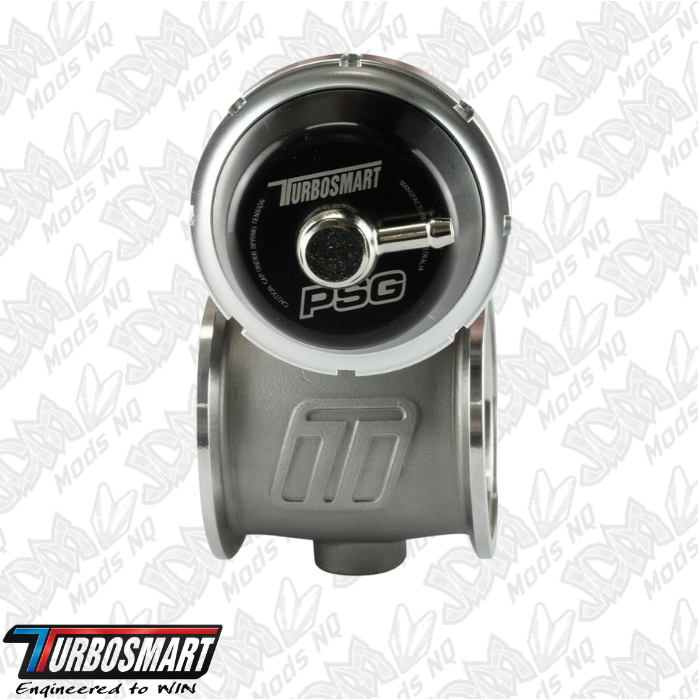 Turbosmart Pneumatic StraightGate50 (Vacuum-Based) 6 InHg External Wastegate (Black) TS-0565-1212