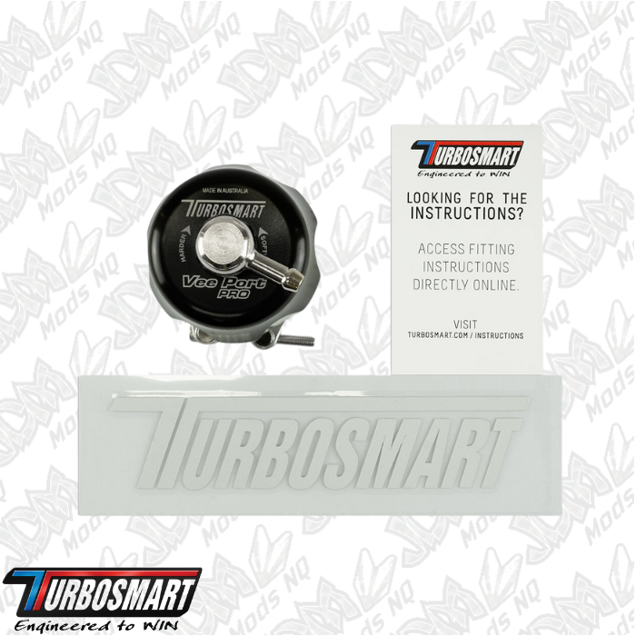 Turbosmart Vee Port Pro – Black