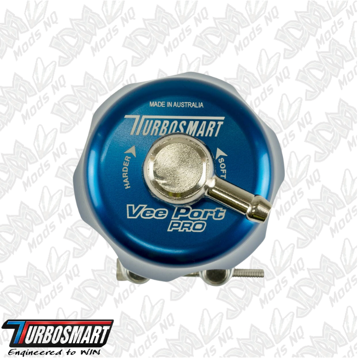 Turbosmart Vee Port Pro – Blue
