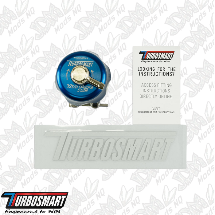 Turbosmart Vee Port Pro – Blue