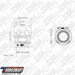 Turbosmart Vee Port Pro – Black