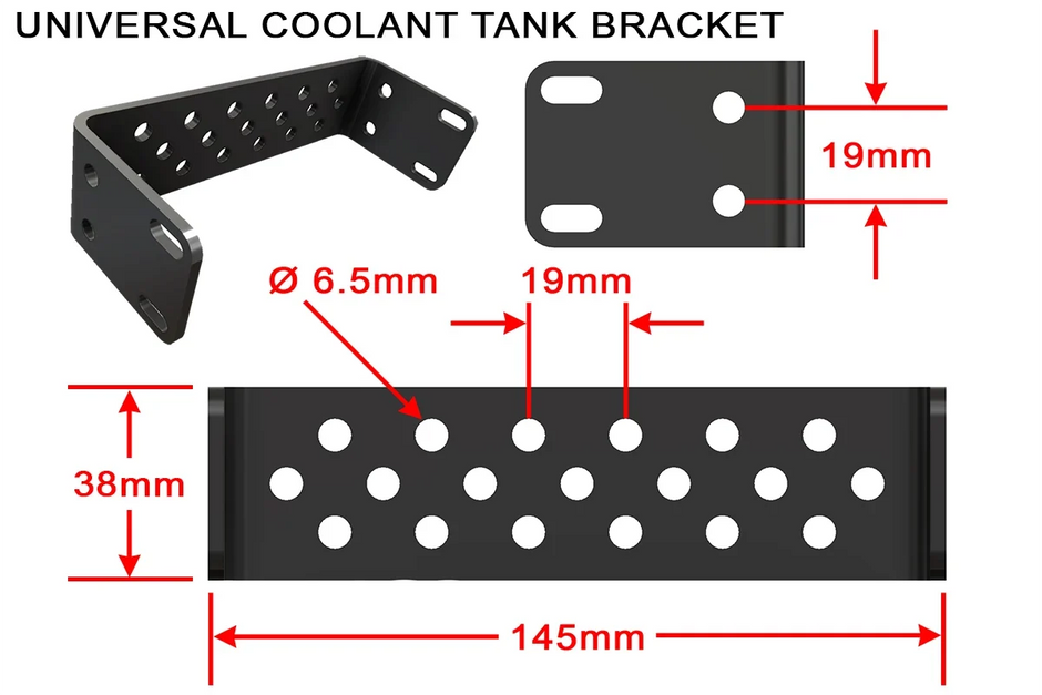Radium Engineering Universal Coolant Tank, 1240mL – 20-2270