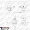 Turbosmart ProOPR Rising Rate Turbo Oil Pressure Regulator TS-0801-1012