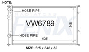 Volkswagon Polo Radiator (OCT/1996 - DEC/2001) — VW6789-PA32AM — manufacturer main image