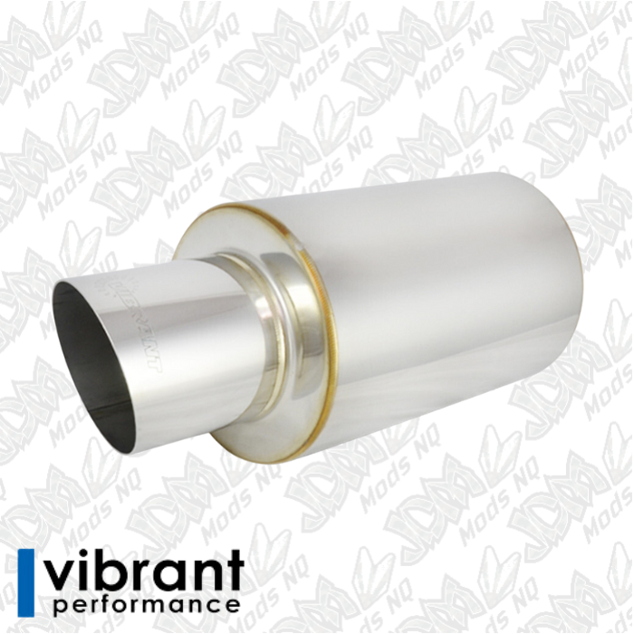 Vibrant Performance TPV Universal Muffler - Angle Tip